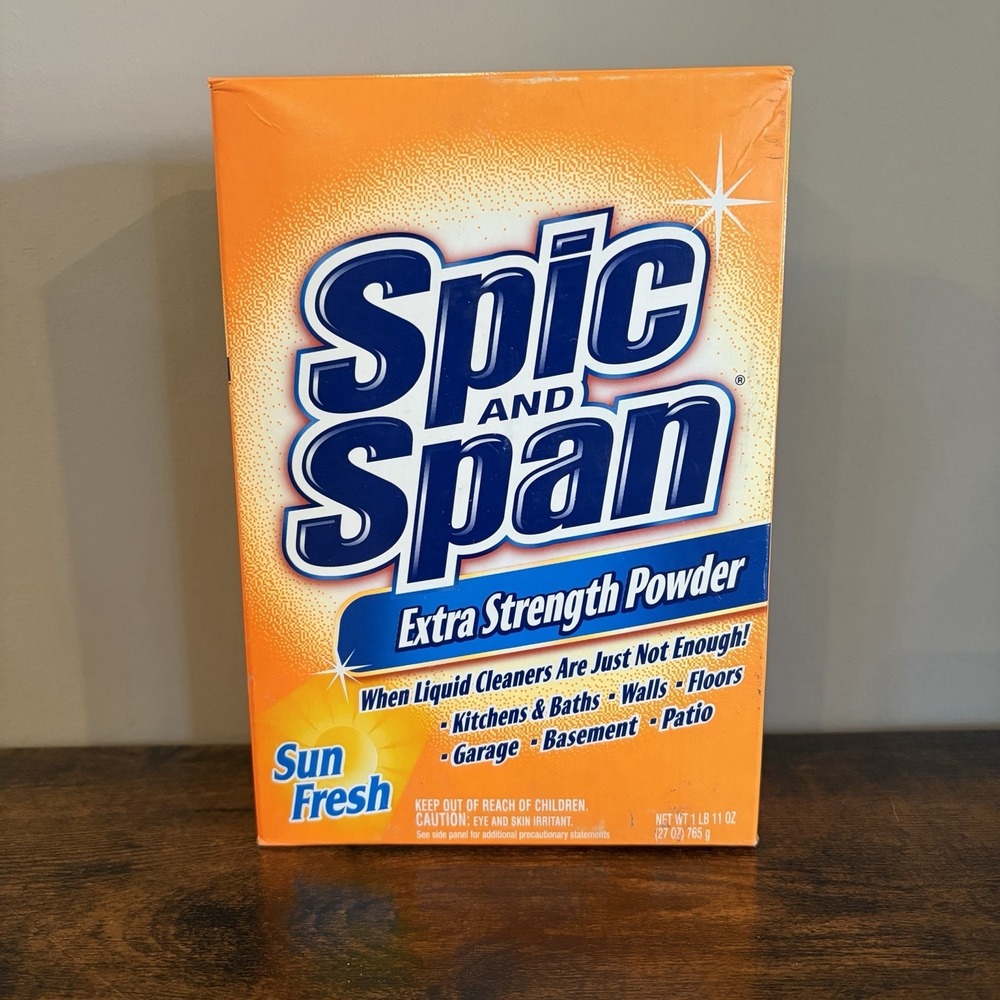 Spic and Span Extra Strength Powder Sun Fresh, New, 27 Oz